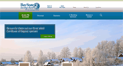 Desktop Screenshot of baystatesavingsbank.com
